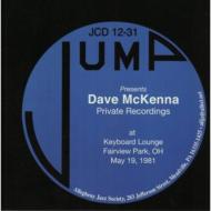 【輸入盤】 Dave Mckenna デイブマッケンナ / Private Recordings: At Keyboard Lounge Fairview 【CD】