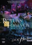 Return To Forever リターントゥフォーエバー / Live At Montreux 2008 【DVD】