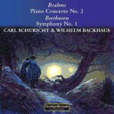 【輸入盤】 Brahms ブラームス / ピアノ協奏曲第2番、他 バックハウス、シューリヒト&スイス・イタリア語放送管 【CD】