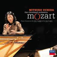 【輸入盤】 Mozart モーツァルト / ピアノ協奏曲第23、24番　内田光子＆クリーヴランド管弦楽団 【CD】