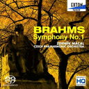 Brahms ブラームス / 交響曲第1番 マーツァル&チェコ・フィル 【SACD】