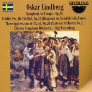 【輸入盤】 O. Lindberg / Symphony / Orchestral Suite 2, , ウェステルベリ / オレブロ.so 【CD】