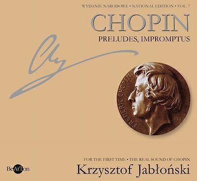 【輸入盤】 Chopin ショパン / 前奏曲集、即興曲集～ナショナル・エディション7　クシシュトフ・ヤブウォンスキ 【CD】