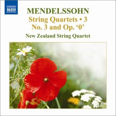其它 - 【輸入盤】 Mendelssohn メンデルスゾーン / 弦楽四重奏曲集第3集　ニュージーランド弦楽四重奏団 【CD】