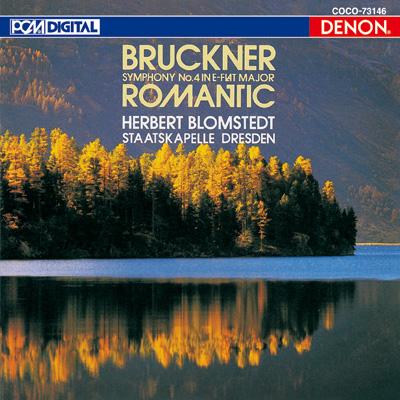 Bruckner ブルックナー / 交響曲第4番『ロマンティック』　ブロムシュテット＆シュターツカペレ・ドレスデン 【Blu-spec CD】 hmvjapan-28347646 HMV&BOOKS online 1号店 パッケージ画像