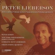 【輸入盤】 リーバーソン、ピーター（1946-2011） / 赤いガルーダ、リルケの歌、バガテル、ピアノ五重奏曲　ピーター・ゼルキン、コンロン＆ニューヨーク・フィル、ハント、オリオン弦楽四重奏団 【CD】