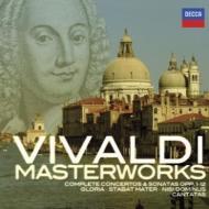 【輸入盤】 Vivaldi ヴィヴァルディ / 『ヴィヴァルディ・マスターワークス』　ホグウッド＆エンシェント室内管、アッカルド、ハジェット、コワン、マンゼ、カークビー、ショル、他（28CD） 【CD】