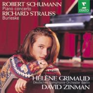 Schumann シューマン / シューマン：ピアノ協奏曲、R．シュトラウス：ブルレスケ　エレーヌ・グリモー（p）、ジンマン＆ベルリン・ドイツ交響楽団 【CD】