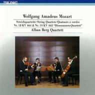 Mozart モーツァルト / 弦楽四重奏曲第18番、第19番『不協和音』　アルバン・ベルク四重奏団 【CD】