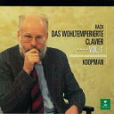 Bach, Johann Sebastian バッハ / 平均律クラヴィーア曲集第1巻 コープマン(cemb) 【CD】