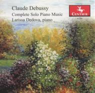 【輸入盤】 Debussy ドビュッシー / Comp.piano Solo Works: Dedova 【CD】