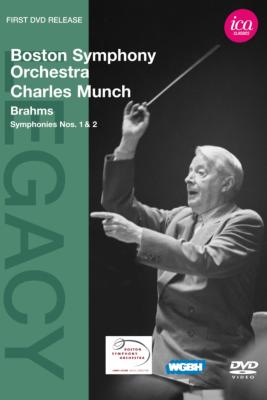 Brahms ブラームス / 交響曲第1番、第2番　ミュンシュ＆ボストン交響楽団（1961、1960） 【DVD】 hmvjapan-27944933 HMV&BOOKS online 1号店 パッケージ画像