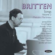 【輸入盤】 Britten ブリテン / 歌曲集第2集　クレイトン、J．ジョンストン、トリッシュラー、マルティヌー、他（2CD） 【CD】