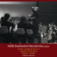 【輸入盤】 Dvorak ドボルザーク / ドヴォルザーク：『新世界より』、レスピーギ：『ローマの松』（ステレオ）、ドヴォルザーク：交響曲第8番（モノラル）、他　シュヒター＆N響（1959）（2CD） 【CD】のサムネイル