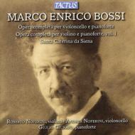 【輸入盤】 ボッシ、マルコ・エンリーコ（1861-1925） / Works For Cello &amp; Piano, For Violin &amp; Piano Vol.1: R.noferini(Vn) A.noferini(Vc) Giurato(P) 【CD】