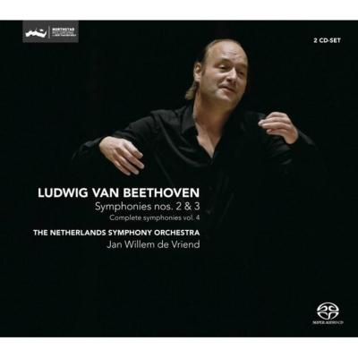 【輸入盤】 Beethoven ベートーヴェン / 交響曲第3番『英雄』、第2番　ヤン・ヴィレム・デ・フリーント＆ネザーランド交響楽団（2SACD） 【SACD】