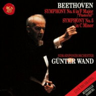 Beethoven ベートーヴェン / 交響曲第5番『運命』、第6番『田園』　ヴァント＆北ドイツ放送交響楽団（1992年ライヴ） 【SACD】