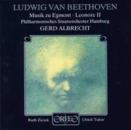  Beethoven ベートーヴェン / Egmont: G.albrecht / Hamburg State Po Ziesak Tukur +leonore, 2, 