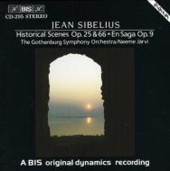  A  Sibelius VxEX   Historical Scenes: Jarvi   Gothenburg.so En Saga  CD 