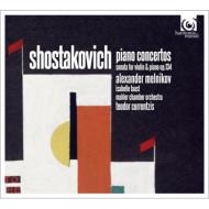  Shostakovich ショスタコービチ / ピアノ協奏曲第1番、第2番、ヴァイオリン・ソナタ　メルニコフ、I．ファウスト、クルレンツィス＆マーラー・チェンバー・オーケストラ 