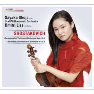 【輸入盤】 Shostakovich ショスタコービチ / ヴァイオリン協奏曲第1番、第2番　庄司紗矢香、リス＆ウラル・フィル 【CD】