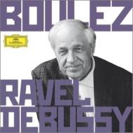 【輸入盤】 Debussy/Ravel / ドビュッシー：管弦楽曲集、ラヴェル：管弦楽曲集　ピエール・ブーレーズ＆クリーヴランド管、ベルリン・フィル、ロンドン響、ツィメルマン、オッター、他（6CD） 【CD】