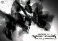 Nightmare ナイトメア / NIGHTMARE TOUR 2011-2012 Nightmarish reality TOUR FINAL @ NIPPONBUDOKAN 【DVD】