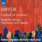【輸入盤】 Bartok バルトーク / 『管弦楽のための協奏曲』、『弦楽器、打楽器とチェレスタのための音楽』　オールソップ＆ボルティモア交響楽団 【CD】