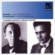  Brahms ブラームス / ブラームス：ピアノ協奏曲第1番、チャイコフスキー：ピアノ協奏曲第1番　ホロヴィッツ、ワルター＆コンセルトヘボウ管、ニューヨーク・フィル 