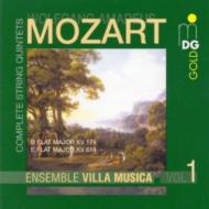 yAՁz Mozart [c@g / Comp.quintets Vol.1: Ensemble Villa Musica String Quintet.2, 3 yCDz
