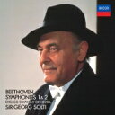 Beethoven ベートーヴェン / 交響曲第1番 第2番 ゲオルグ ショルティ＆シカゴ交響楽団（1989, 90） 【CD】