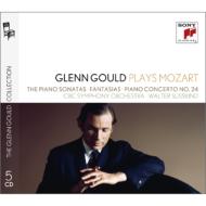 【輸入盤】 Mozart モーツァルト / ピアノ・ソナタ全集、ピアノ協奏曲第24番、他　グールド、ジュスキント＆CBC響（5CD） 【CD】