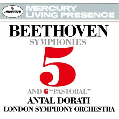 Beethoven ベートーヴェン / 交響曲第5番『運命』、第6番『田園』、『プロメテウスの創造物』序曲　アンタル・ドラティ＆ロンドン交響楽団 【CD】 hmvjapan-25695247 HMV&BOOKS online 1号店 パッケージ画像