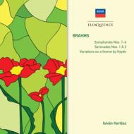 【輸入盤】 Brahms ブラームス / 交響曲全集、ハイドンの主題による変奏曲、セレナード第1番、第2番　ケルテス＆ウィーン・フィル、ロンドン響（4CD） 【CD】