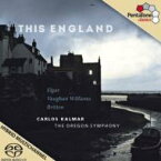 【輸入盤】 Vaughan-williams ボーンウィリアムズ / ヴォーン・ウィリアムズ：交響曲第5番、ブリテン：4つの海の間奏曲とパッサカリア、エルガー：序曲『コケイン』　カルマー＆オレゴン響 【SACD】