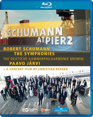 Schumann シューマン / 交響曲全曲　P．ヤルヴィ＆ドイツ・カンマーフィル（2012）（＋ドキュメンタリー） 【BLU-RAY DISC】