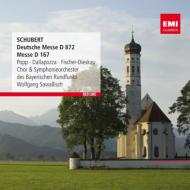 【輸入盤】 Schubert シューベルト / ドイツ・ミサ曲、ミサ曲第2番、他　サヴァリッシュ＆バイエルン放送響、ポップ、フィッシャー＝ディースカウ、他 【CD】