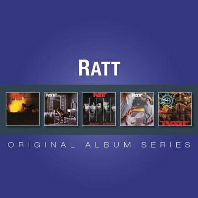 【輸入盤】 Ratt ラット / 5CD Original Album Series Box Set (5CD) 【CD】