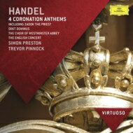 Handel ヘンデル / 戴冠式アンセム、主は言われた　ピノック＆イングリッシュ・コンサート、プレストン＆ウェストミンスター寺院聖歌隊 輸入盤 【CD】