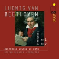 【輸入盤】 Beethoven ベートーヴェン / 交響曲第5番『運命』、第1番　ブルーニエ＆ボン・ベートーヴェン管弦楽団 【SACD】