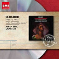 【輸入盤】 Schubert シューベルト / 弦楽四重奏曲第14番『死と乙女』、第13番『ロザムンデ』　アルバン・ベルク四重奏団（1984） 【CD】