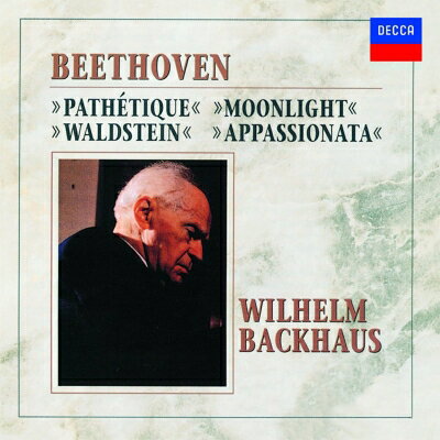 Beethoven ベートーヴェン / ピアノ・ソナタ名曲集〜悲愴、月光、熱情、ワルトシュタイン　バックハウス 【CD】