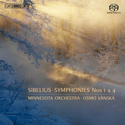 【輸入盤】 Sibelius シベリウス / 交響曲第1番、第4番　オスモ・ヴァンスカ＆ミネソタ管弦楽団 【SACD】 hmvjapan-27557165 HMV&BOOKS online 1号店 パッケージ画像
