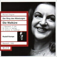 【輸入盤】 Wagner ワーグナー / 『ワルキューレ』全曲　ケンペ＆バイロイト、ヴァルナイ、ウール、他（1962　モノラル）（3CD） 【CD】