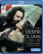 Verdi ベルディ / 『シチリア島の夕べの祈り』全曲　ピッツィ演出、ザネッティ＆パルマ・レッジョ劇場、ヌッチ、デッシー、他（2010　ステレオ）（日本語字幕付） 【BLU-RAY DISC】