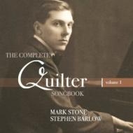 【輸入盤】 クィルター（1877-1953） / The Complete Songbook Vol.1: M.stone(Br) Barlow(P) 【CD】