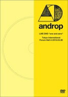 androp アンドロップ / LIVE DVD 【DVD】