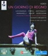 Verdi ベルディ / Un Giorno Di Regno: Pizzi Renzetti / Teatro Regio Di Parma Loconsolo Porta Antonacci 【BLU-RAY DISC】