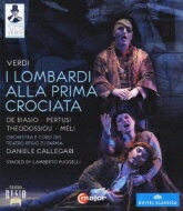 Verdi ٥ǥ / I Lombardi Alla Prima Crociata: Puggelli Callegari / Teatro Regio Di Parma Theodossiou Meli BLU-RAY DISC