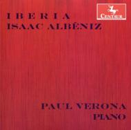 【輸入盤】 Albeniz アルベニス / Iberia: Paul Verona(P) 【CD】